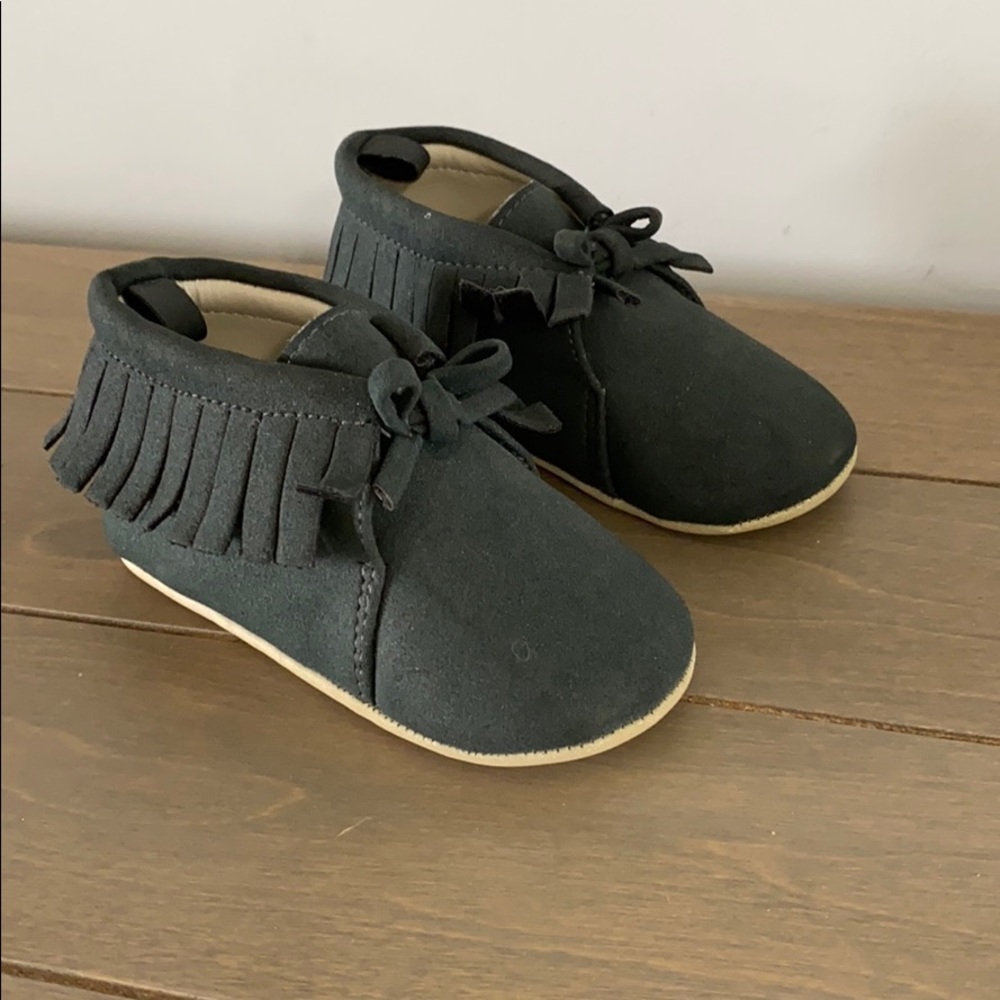 3/$20 baby moccasins